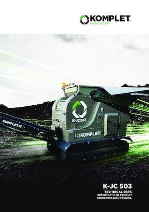 Urządzenia do recyklingu gruzu budowlanego Komplet K-JC 503