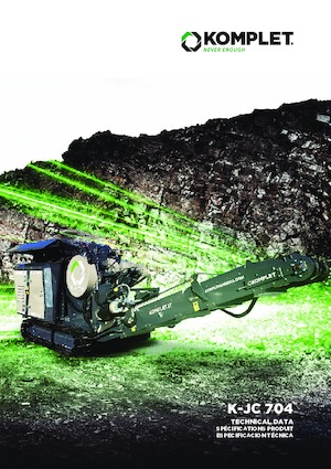 Urządzenia do recyklingu gruzu budowlanego Komplet K-JC 704