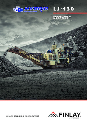 Urządzenia do recyklingu gruzu budowlanego Finlay LJ-130 Hybrid 