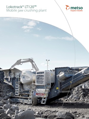 Urządzenia do recyklingu gruzu budowlanego Metso Lokotrack LT 120