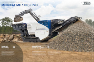 Urządzenia do recyklingu gruzu budowlanego Kleemann MC 100 EVO