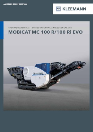 Urządzenia do recyklingu gruzu budowlanego Kleemann MC 100 Ri EVO