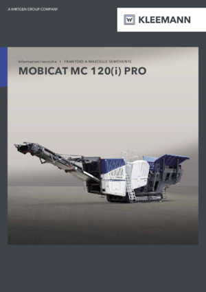 Urządzenia do recyklingu gruzu budowlanego Kleemann MC 120(i) PRO