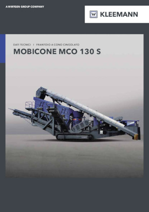 Urządzenia do recyklingu gruzu budowlanego Kleemann MCO 130 S PRO