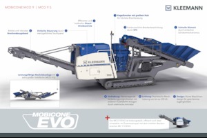 Urządzenia do recyklingu gruzu budowlanego Kleemann MCO 9 EVO