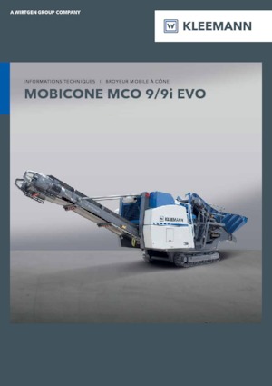 Urządzenia do recyklingu gruzu budowlanego Kleemann MCO 9i EVO