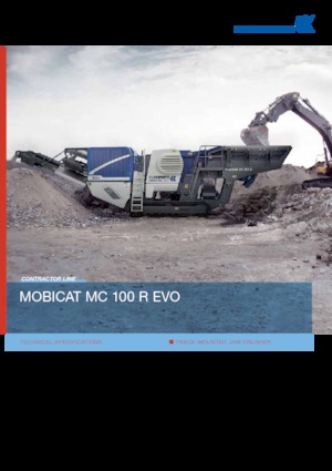 Urządzenia do recyklingu gruzu budowlanego Kleemann MC 100 Ri EVO