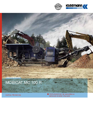 Urządzenia do recyklingu gruzu budowlanego Kleemann MC 100 R