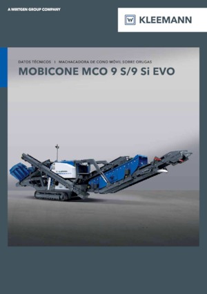 Urządzenia do recyklingu gruzu budowlanego Kleemann MCO 9 S