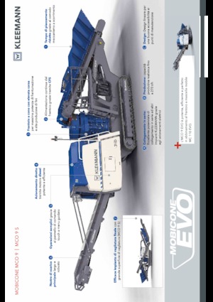 Urządzenia do recyklingu gruzu budowlanego Kleemann MCO 9 S