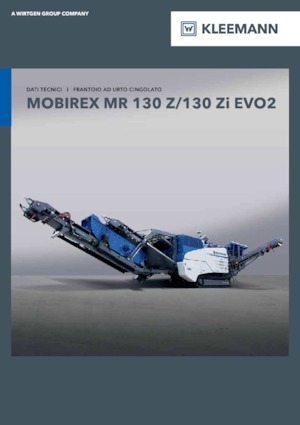 Urządzenia do recyklingu gruzu budowlanego Kleemann MR 130 Zi EVO2