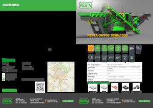 Urządzenia do recyklingu gruzu budowlanego RESTA OH3GS