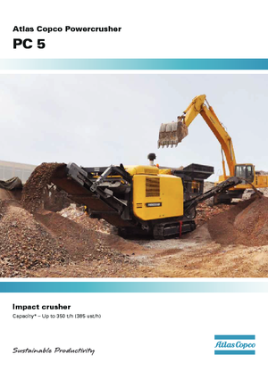 Urządzenia do recyklingu gruzu budowlanego Atlas Copco PC 5