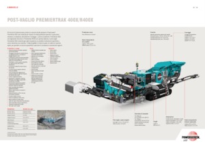 Urządzenia do recyklingu gruzu budowlanego Powerscreen PREMIERTRAK 400X