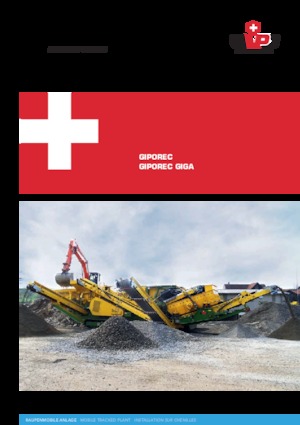 Urządzenia do recyklingu gruzu budowlanego Gipo R 131 FDR