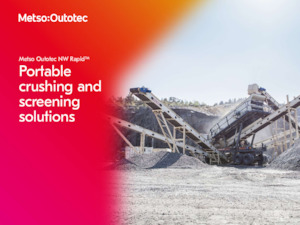 Urządzenia do recyklingu gruzu budowlanego Metso Rapid NW106