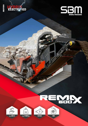 Urządzenia do recyklingu gruzu budowlanego SBM REMAX 600