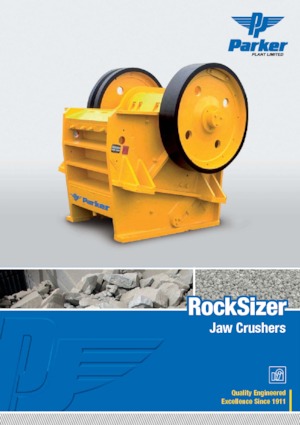 Urządzenia do recyklingu gruzu budowlanego Parker Rocksizer
