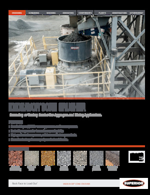 Urządzenia do recyklingu gruzu budowlanego Superior ST400