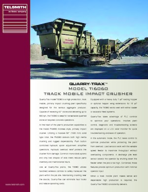 Urządzenia do recyklingu gruzu budowlanego Telsmith TI6060