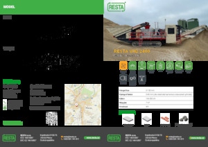 Urządzenia do recyklingu gruzu budowlanego RESTA VH2 2400