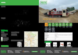 Urządzenia do recyklingu gruzu budowlanego RESTA VH2 2400