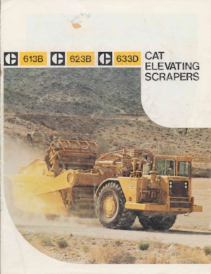 Zgarniarki Caterpillar 613B