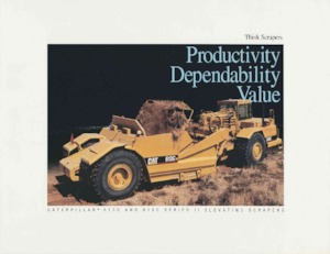 Zgarniarki Caterpillar 613C