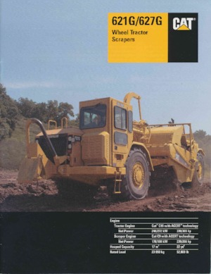 Zgarniarki Caterpillar 621G