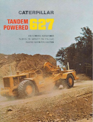 Zgarniarki Caterpillar 627