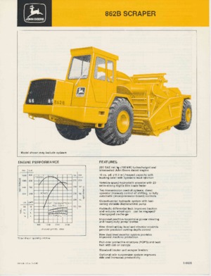 Zgarniarki John Deere Construction 862B