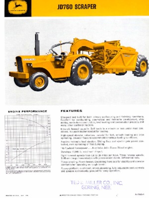Zgarniarki John Deere Construction JD760