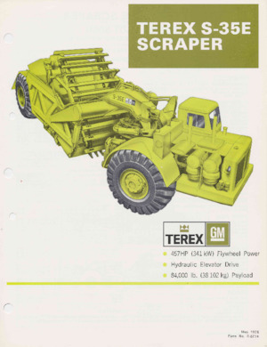 Zgarniarki Terex S-35E