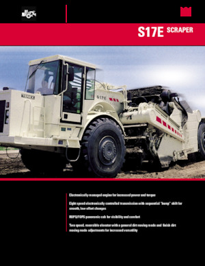 Zgarniarki Terex S17E