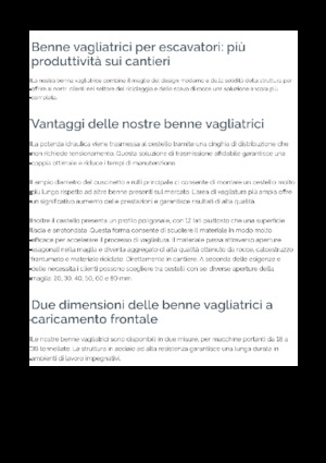 Łyżki przesiewowe Epiroc BS 2200