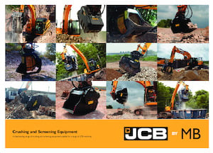 Łyżki przesiewowe JCB SB10