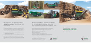 Utylizacja odpadów — przesiewacze Neuson-Ecotec TS 5220 LS