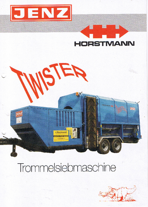 Utylizacja odpadów — przesiewacze Jenz Twister