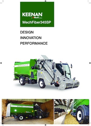 Samojezdne mieszalniki pasz KEENAN MechFiber345 SP