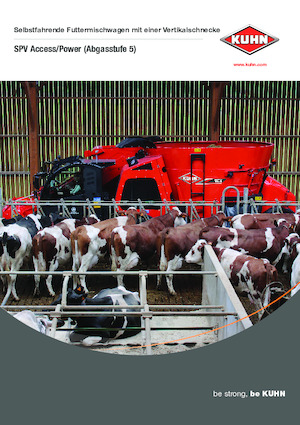 Samojezdne mieszalniki pasz Kuhn SPV Intense 12.1 DL