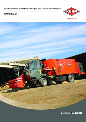 Samojezdne mieszalniki pasz Kuhn SPW Intense 18.2 CS