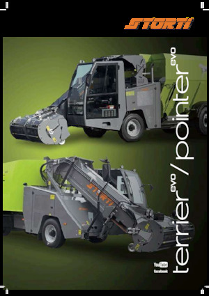 Samojezdne mieszalniki pasz Storti Terrier SW EVO 140