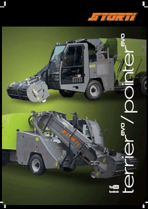 Samojezdne mieszalniki pasz Storti Terrier SW EVO 140