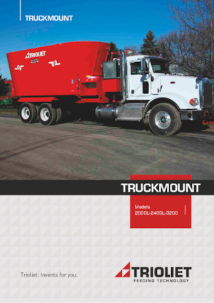 Samojezdne mieszalniki pasz Trioliet Triotrac M 1400 ZK