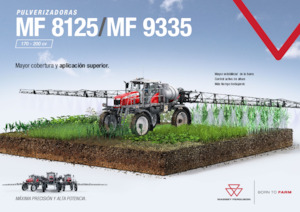 Opryskiwacze samojezdne Massey Ferguson MF 8125