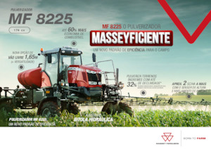 Opryskiwacze samojezdne Massey Ferguson MF 8225