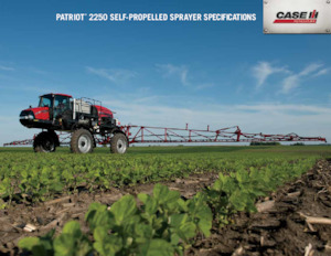Opryskiwacze samojezdne Case IH Patriot® 2250