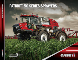 Opryskiwacze samojezdne Case IH Patriot 4450