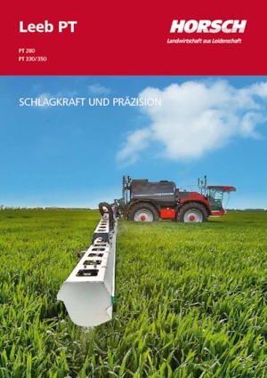 Opryskiwacze samojezdne Horsch PT 330