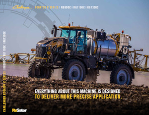 Opryskiwacze samojezdne Challenger RG900C